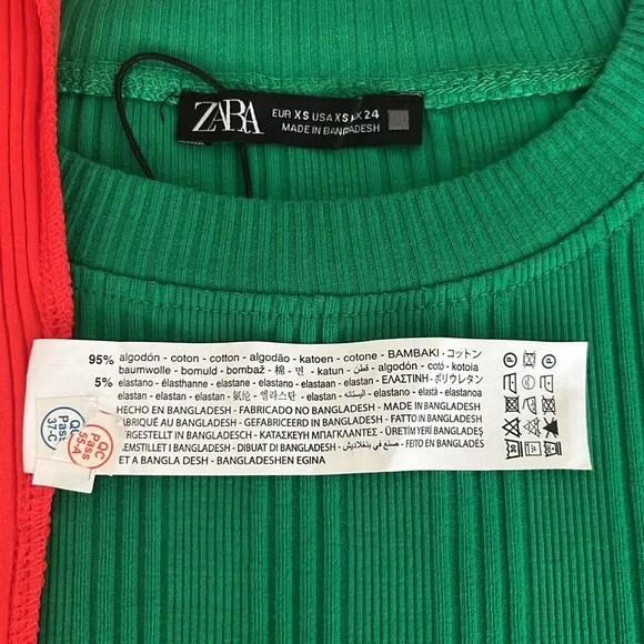 Two ZARA Capped-sleeve Mini-dresses - SZ XS - NWT - Picture 5 of 5